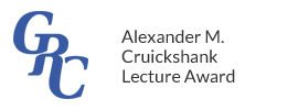 Gordon Research Conferences - Alexander M. Cruickshank Lecture Award