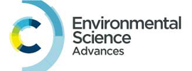 Royal Society of Chemistry - Environmental Science: Advances