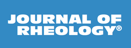 Society of Rheology - Journal of Rheology